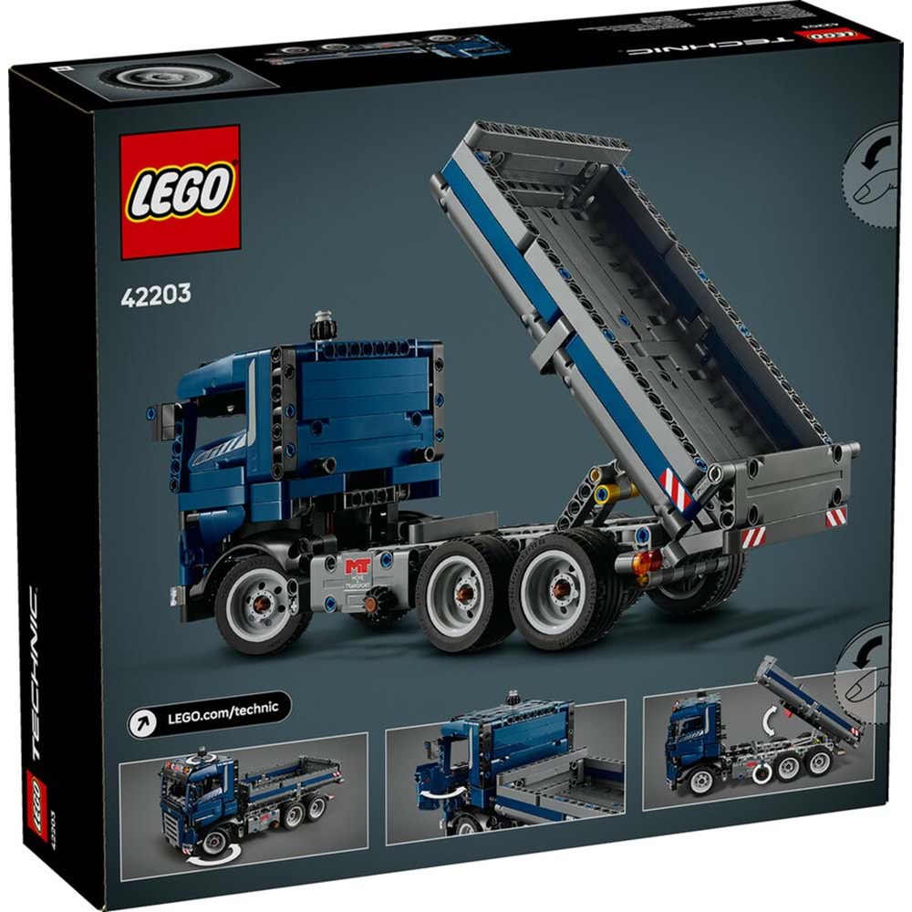 LEGO-42203 Technic Damperli Kamyon