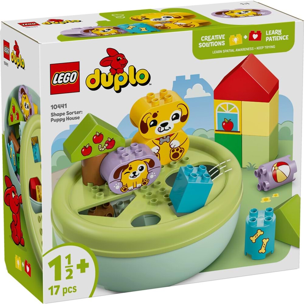LEGO-10441 DUPLO® Şekil Ayırıcı: Köpek Evi