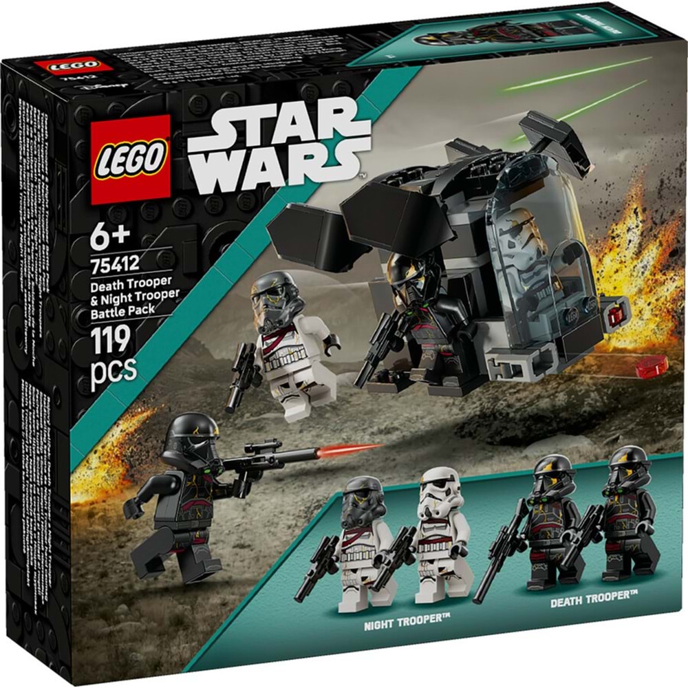 LEGO-75412 Star Wars™ Death Trooper ve Night Trooper Savaş Paketi