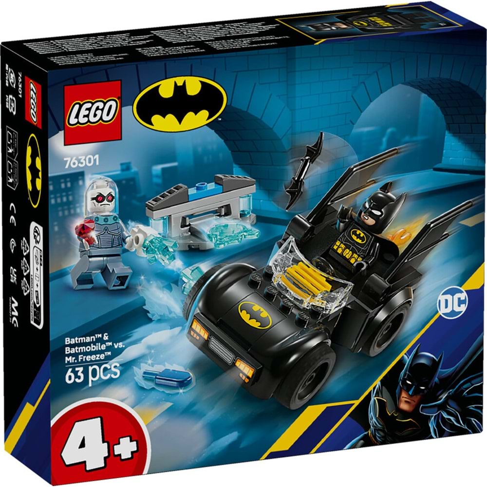 LEGO-76301 DC Batman™ ve Batmobile™, Mr. Freeze™’e Karşı