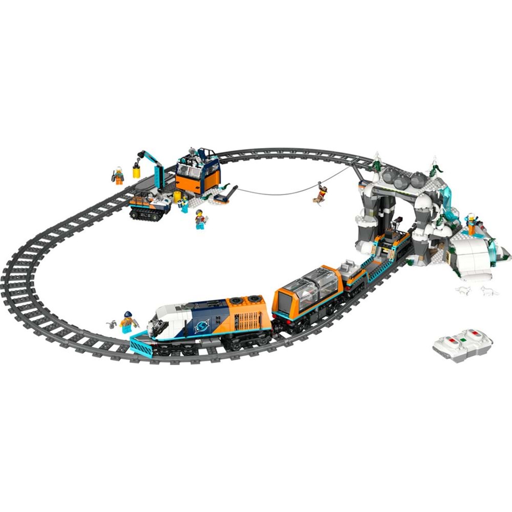 LEGO-60470 City Kaşiflerin Kuzey Kutbu Ekspres Treni