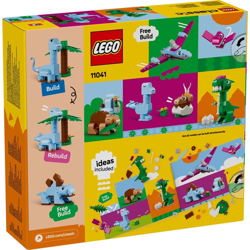 LEGO-11041 Classic Yaratıcı Dinozorlar
