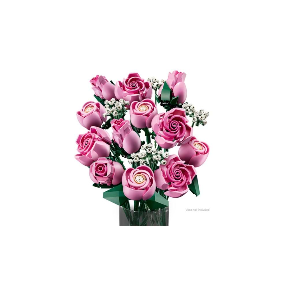 LEGO-10374 Botanicals Pembe Gül Buketi
