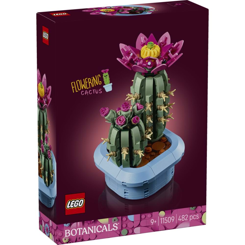 LEGO-11509 Botanicals Çiçekli Kaktüs