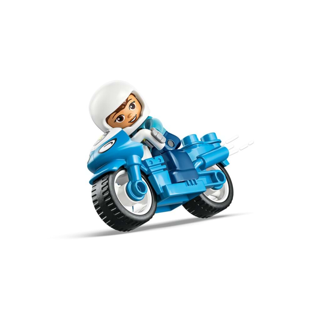 LEGO-10471 DUPLO® Mavi Polis Motosikleti