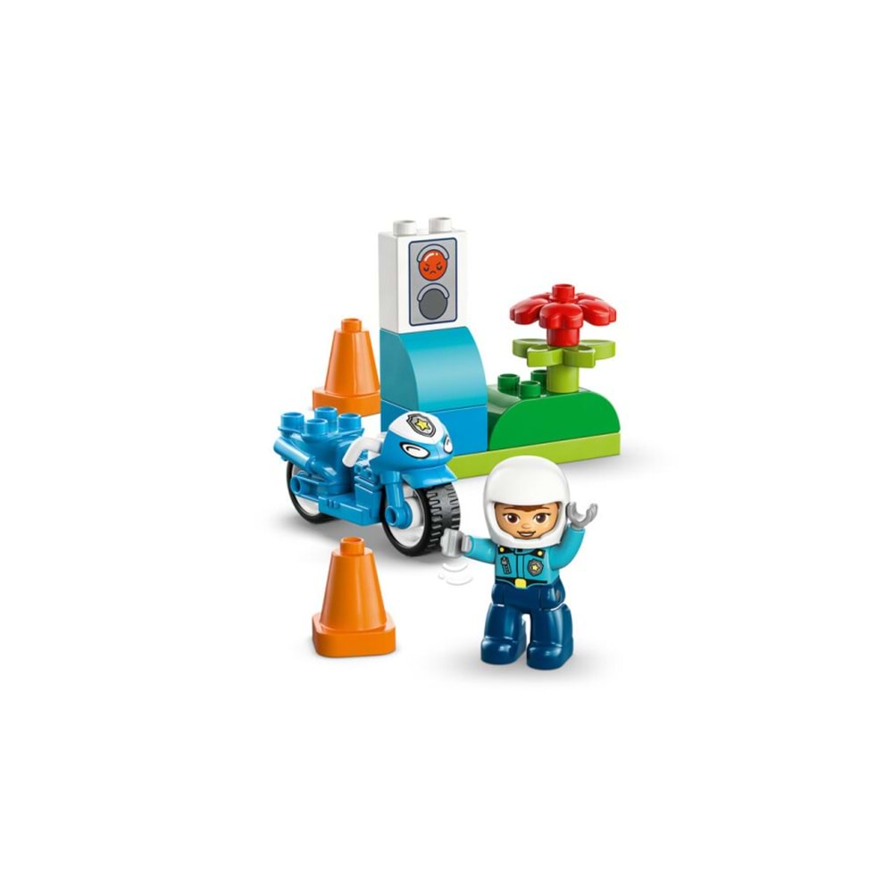 LEGO-10471 DUPLO® Mavi Polis Motosikleti