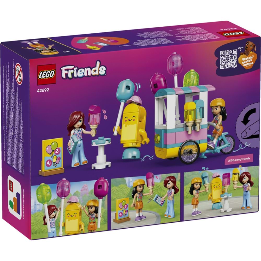 LEGO-42692 Friends Dondurma ve Balon Standı