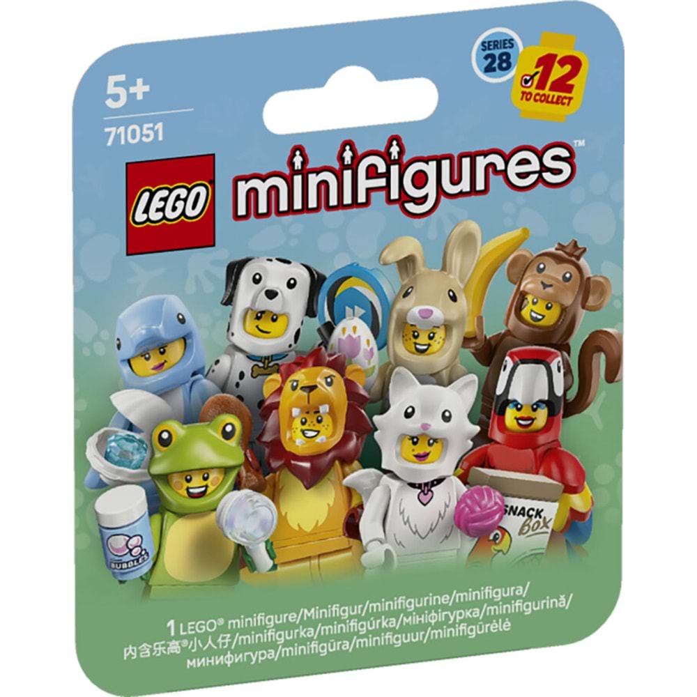 LEGO-71051 Minifigures Hayvanlar Seri 28