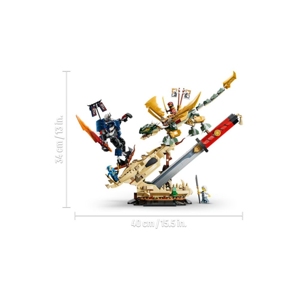 LEGO-71871 NINJAGO® Ejderha Kılıcı Savaşı