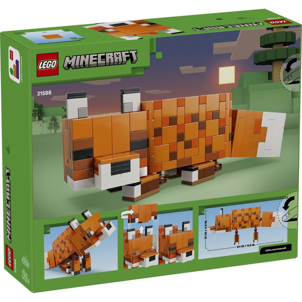 LEGO-21588 Minecraft® Tilki