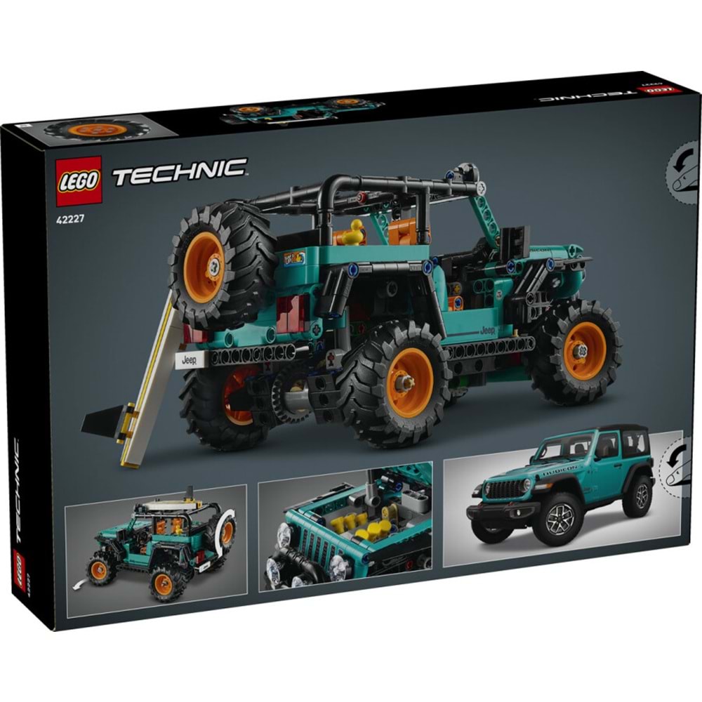 LEGO-42227 Technic Jeep® Wrangler Rubicon SUV