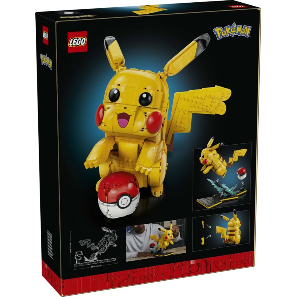 LEGO-72152 Pokémon Pikachu ve Poké Topu