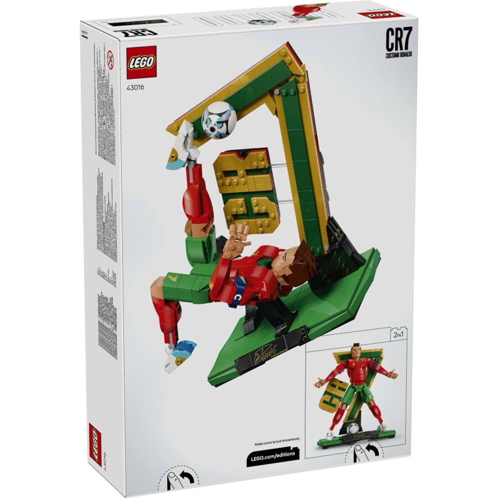 LEGO-43016 Editions Cristiano Ronaldo – Futbol Efsanesi