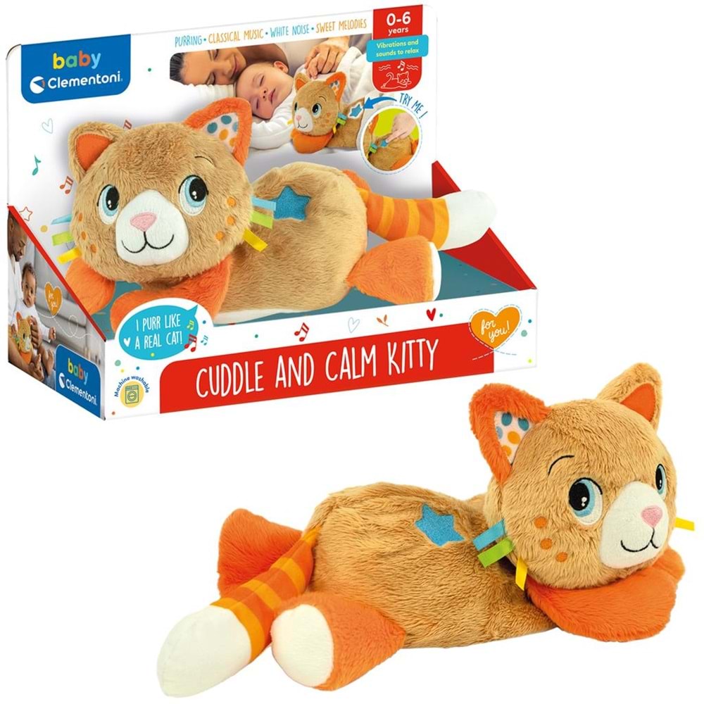 Clementoni Baby Uyku Arkadaşı Kedicik 17771