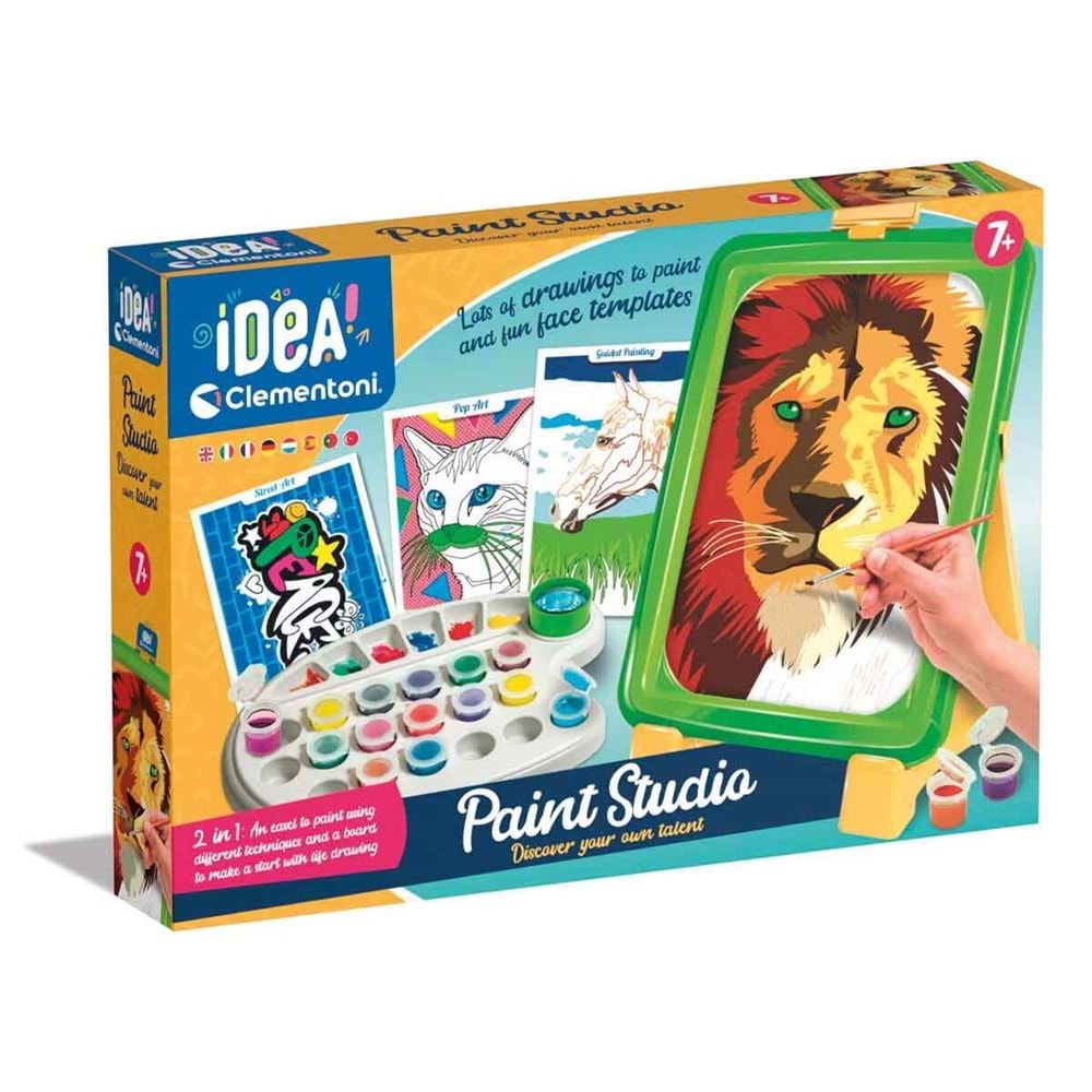 Clementoni-18717 İdea Resim Atölyesi