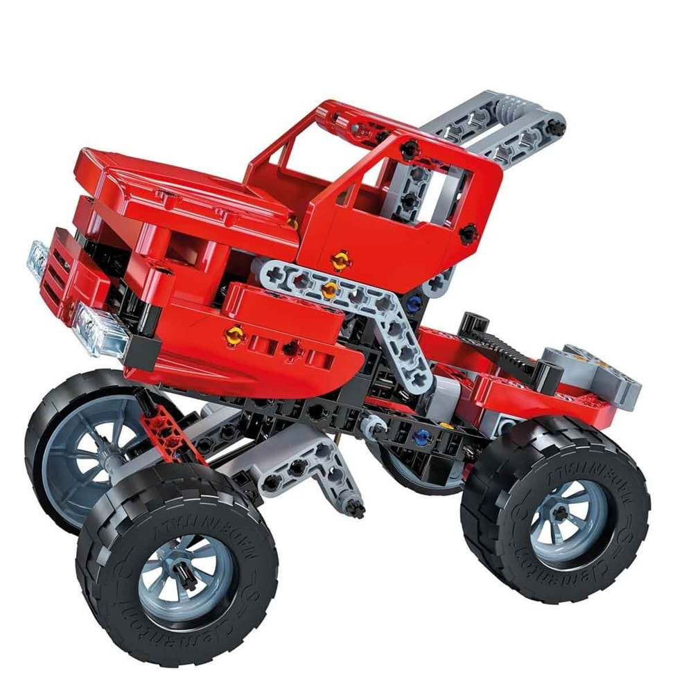 Clementoni-75038TR Bilim ve Oyun Mekanik Canavar Kamyonlar