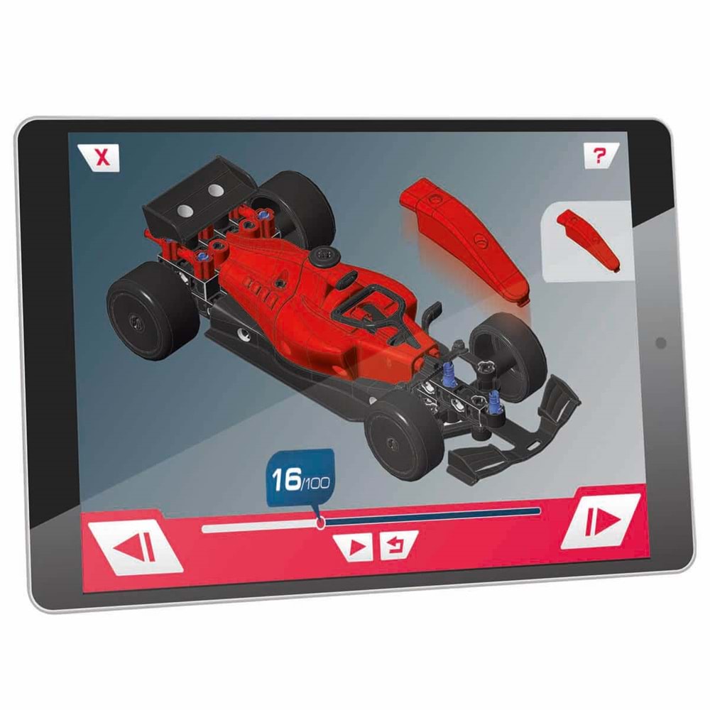 Clementoni-75094TR Mekanik Laboratuvarı Racing Car