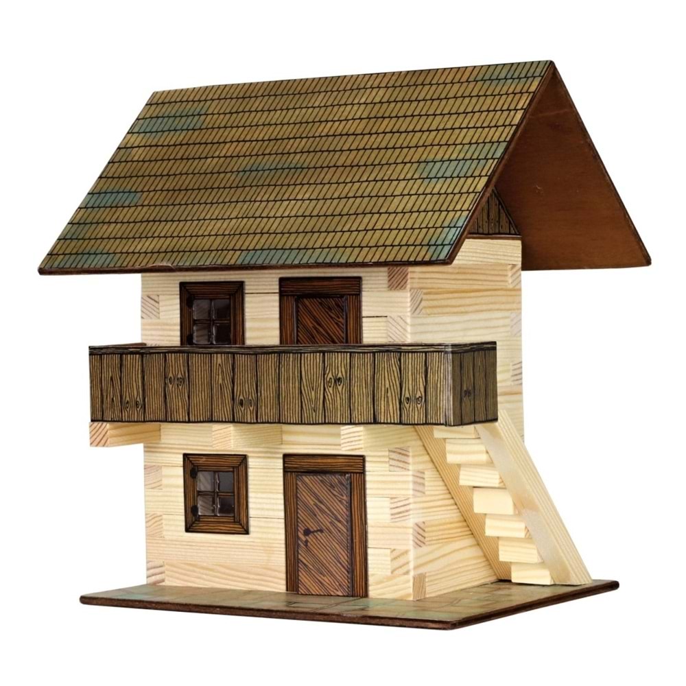 WALACHIA-W06 TAHIL AMBARI AHŞAP HOBİ KİTİ 126 PARÇA MK-W06