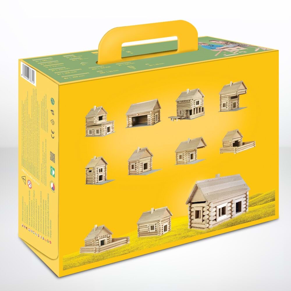 WALACHIA-W31 VARIO MASSIVE AHŞAP HOBİ KİTİ 91 PARÇA MK-W31