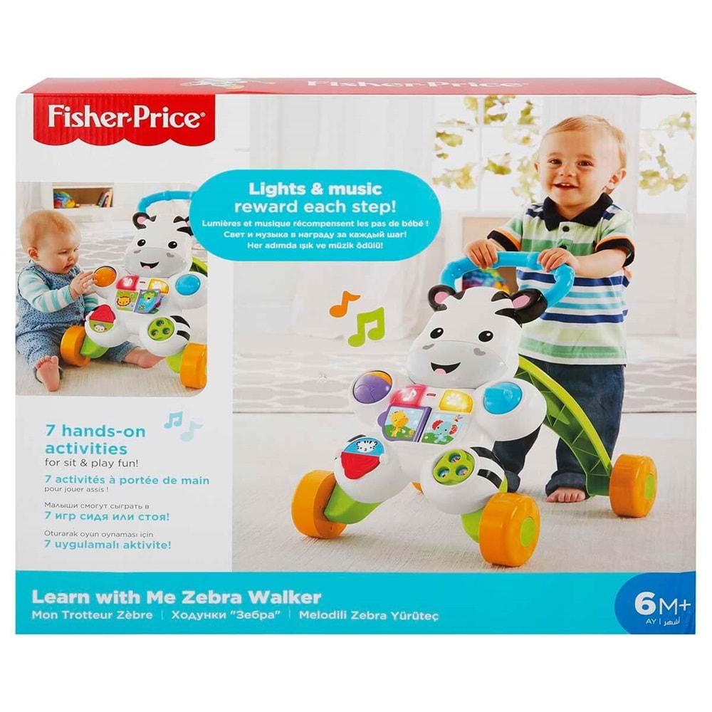 Fisher-Price Melodili Zebra Yürüteç DLD80