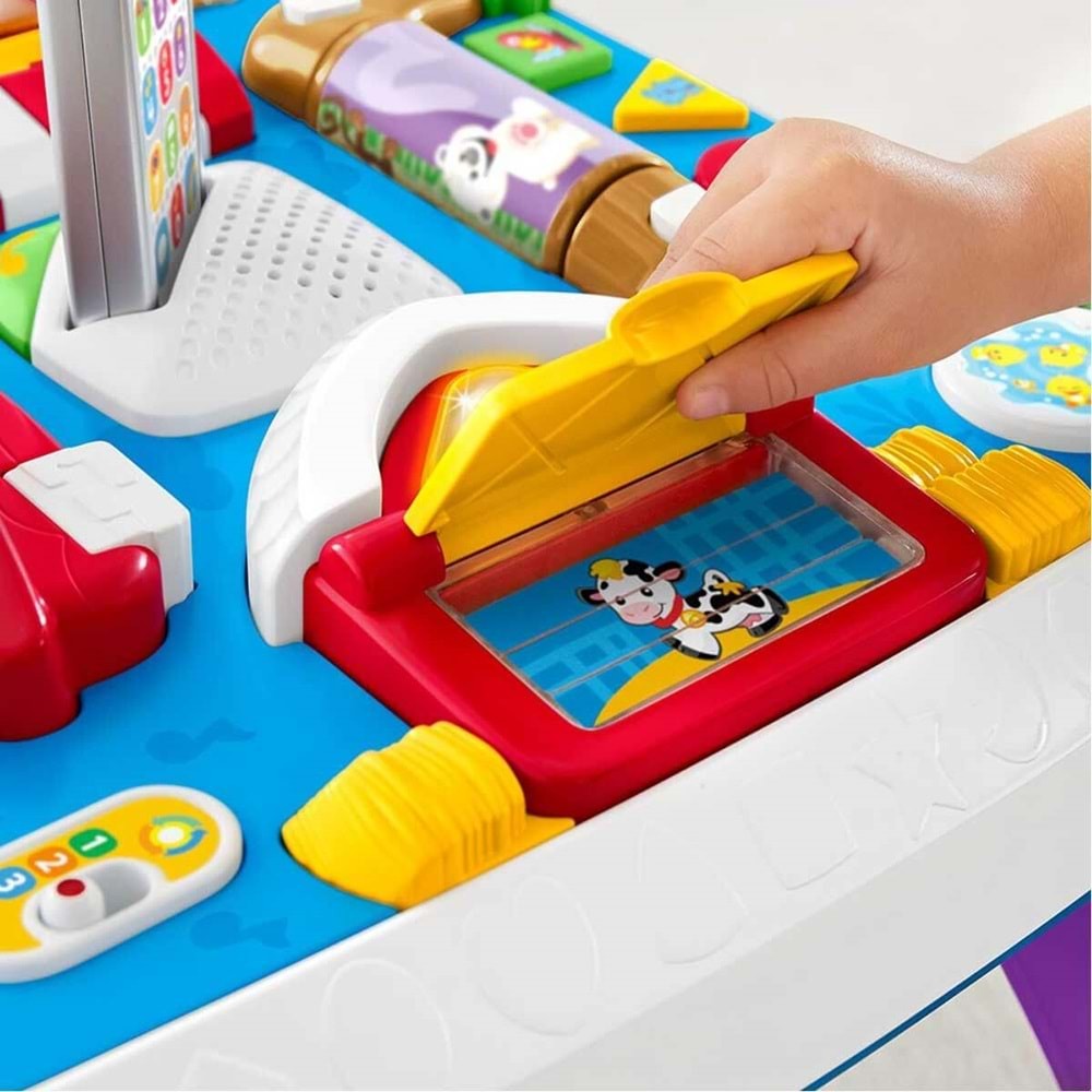 Fisher-Price® LnL Yaşa Göre Gelişim - Eğitici Köpekçiğin Aktivite Masası (Türkçe ve İngilizce) DRH44