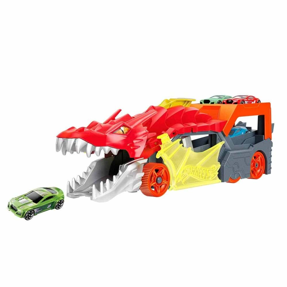 Hot Wheels® Fırlatıcı ve Taşıyıcı Ejderha GTK42