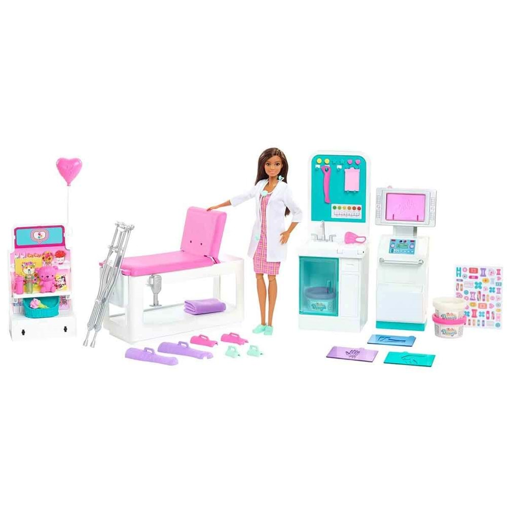 Barbie'nin Klinik Oyun Seti GTN61