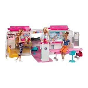 Barbie'nin Ambulansı Oyun Seti FRM19