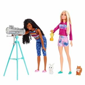 Barbie® Malibu ve Brooklyn Kampta™ Oyun Seti HGC18