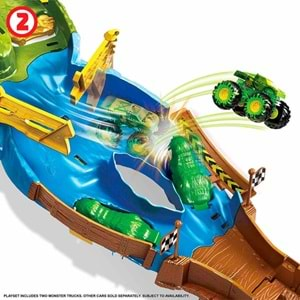 Hot Wheels Monster Trucks Heyecanlı Yarışlar Oyun Seti HGV12