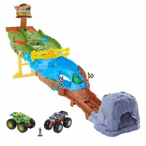 Hot Wheels Monster Trucks Heyecanlı Yarışlar Oyun Seti HGV12