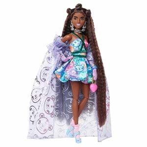 Barbie Extra Fancy - Mor Kostümlü Bebek HHN13