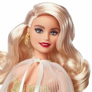 Barbie 2023 Mutlu Yıllar Bebeği - Sarışın HJX04