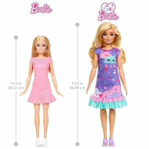 My First Barbie - İlk Bebeğim Barbie - Delüks Bebek HMM66