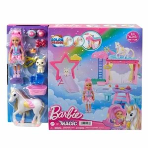 Barbie A Touch Of Magic Chelsea ve Pegasus Oyun Seti HNT67