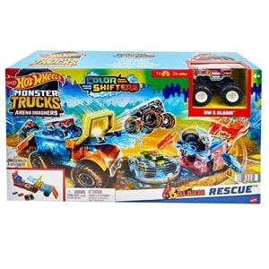 Hot Wheels Monster Trucks Arena Mücadelesi Color Shifters Oyun Seti HPN73