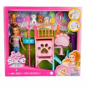 Barbie® & Stacie To The Rescue Barbie Stacie'nin Köpekçik Oyun Parkı HRM10