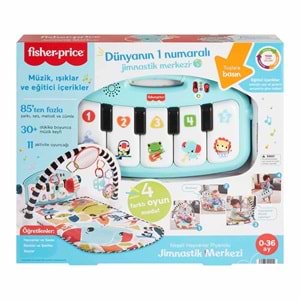 Fisher-Price® Neşeli Hayvanlar Piyanolu Jimnastik Merkezi HWY49