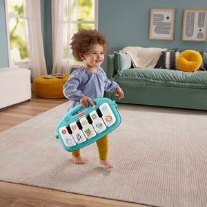 Fisher-Price® Neşeli Hayvanlar Piyanolu Jimnastik Merkezi HWY49