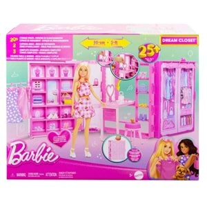 Barbie®'nin Rüya Gardrobu ve Bebek HXD58
