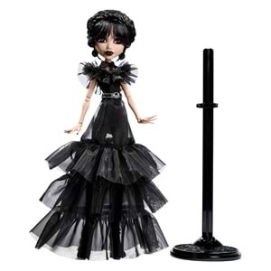 Monster High Koleksiyon - Wednesday Balo Elbiseli Bebek HXJ03