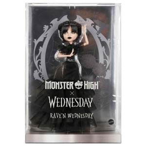Monster High Koleksiyon - Wednesday Balo Elbiseli Bebek HXJ03