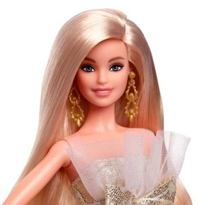 Barbie 2025 Mutlu Yıllar Bebeği Sarışın JBH95