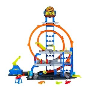 Hot Wheels Cıty Mega Loop Garage JBM74