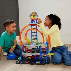 Hot Wheels Cıty Mega Loop Garage JBM74