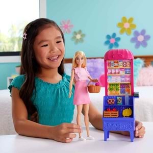 Barbie® and Teresa Recipe for Friendship™ Malibu Markette™ Bebek ve Oyun Seti JCT05