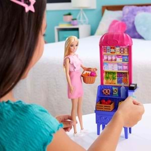 Barbie® and Teresa Recipe for Friendship™ Malibu Markette™ Bebek ve Oyun Seti JCT05