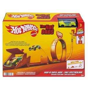 Hot Wheels Dublör Atlama Pisti Yarış Seti Oyuncağı JCX69