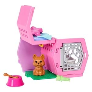 Barbie® Chelsea Köpekçiğin Taşıma Çantası Oyun Seti JDF89