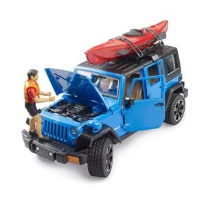 Bruder Jeep Wrangler Unlimited Rubicon, Kano Ve Sürücü Br02529